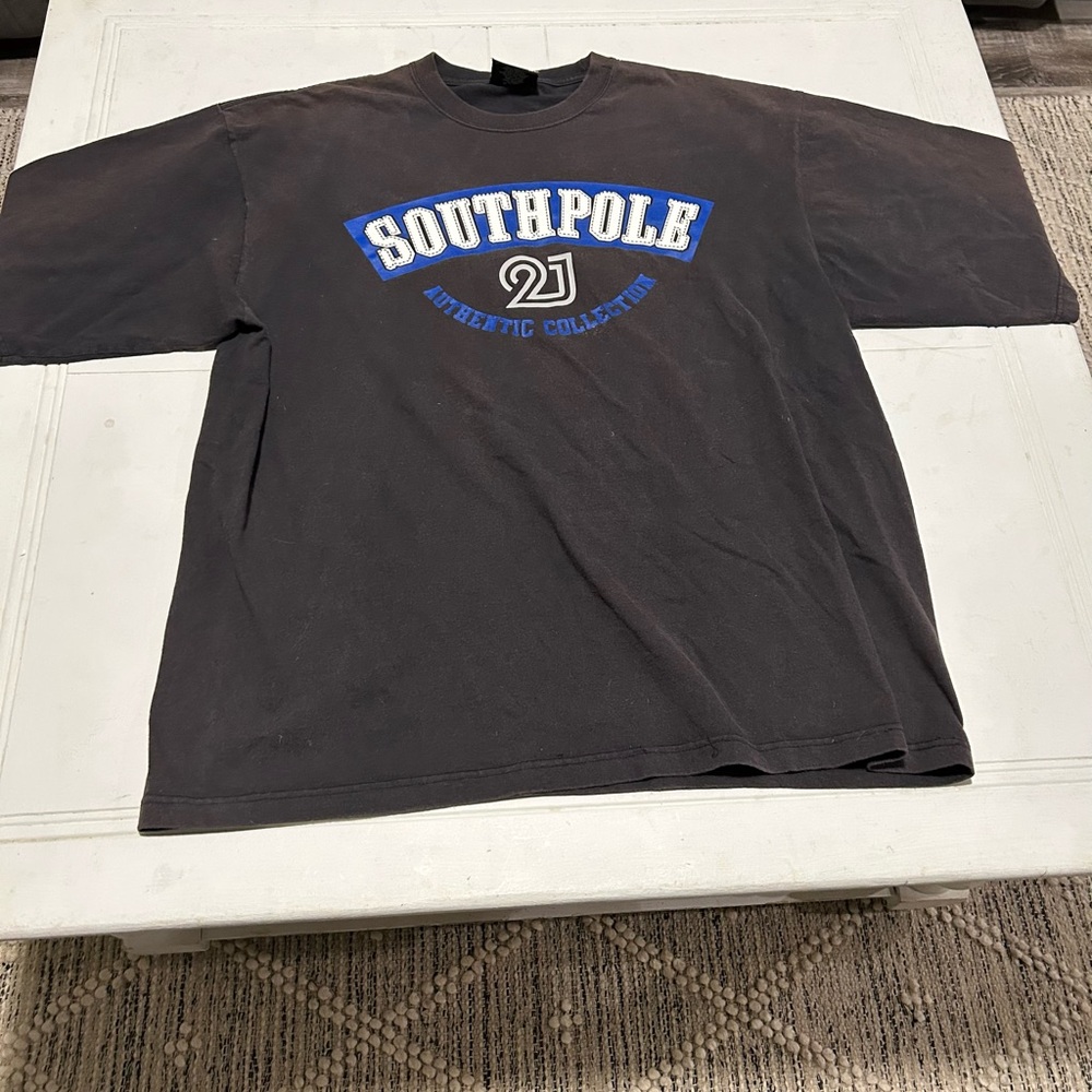South Pole Men's Black T-Shirt